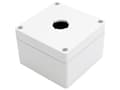 Miniatyrbild 2 av 2: Hammond Electronics 1554MPB1 Universalkabinet 90 x 90 x 60 Polykarbonat Grå 1 stk