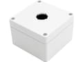 Miniatyrbild 1 av 2: Hammond Electronics 1554MPB1 Universalkabinet 90 x 90 x 60 Polykarbonat Grå 1 stk