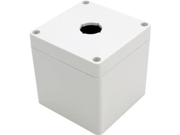 Hammond Electronics 1554MPB1A Universalkabinet 90 x 90 x 90 Polykarbonat Grå 1 stk