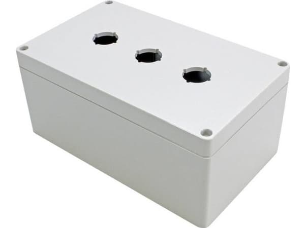 Hammond Electronics 1554MPB3 Universalkabinet 200 x 120 x 90 Polykarbonat Grå 1 stk