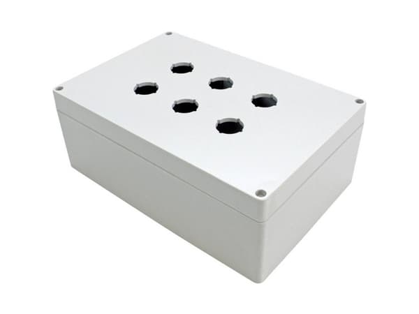 Hammond Electronics 1554MPB6 Universalkabinet 240 x 160 x 90 Polykarbonat Grå 1 stk