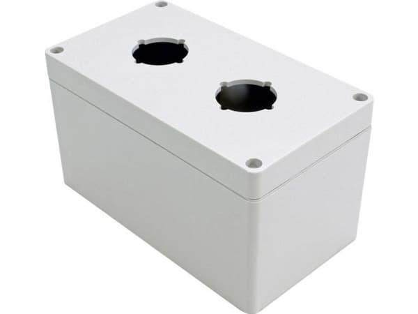 Hammond Electronics 1554PB2D Universalkabinet 160 x 90 x 90 Polykarbonat Grå 1 stk