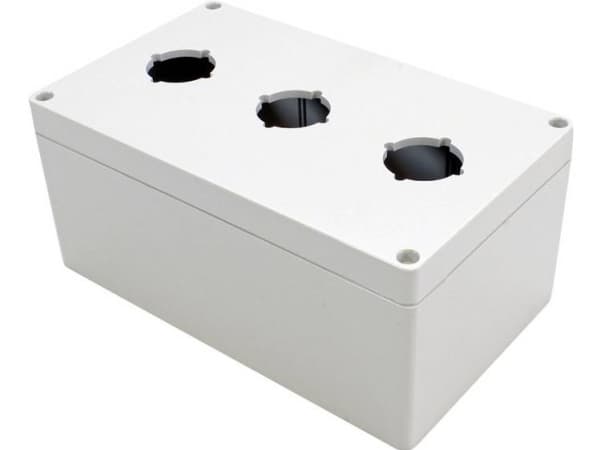 Hammond Electronics 1554PB3 Universalkabinet 200 x 120 x 90 Polykarbonat Grå 1 stk
