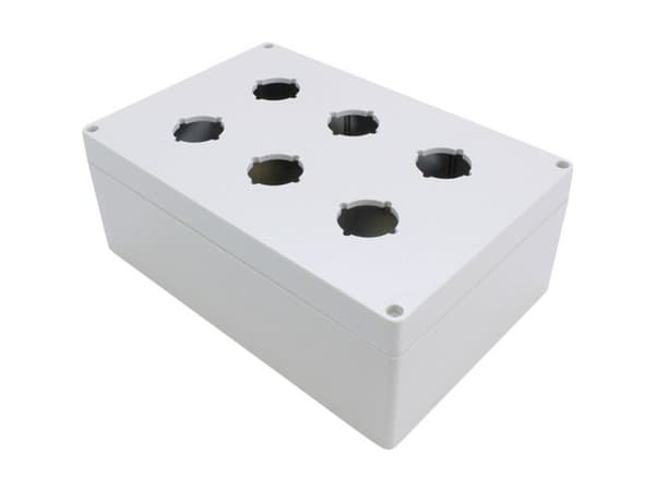 Hammond Electronics 1554PB6 Universalkabinet 240 x 160 x 90 Polykarbonat Grå 1 stk