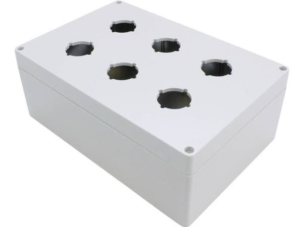 Hammond Electronics 1554PB6 Universalkabinet 240 x 160 x 90 Polykarbonat Grå 1 stk
