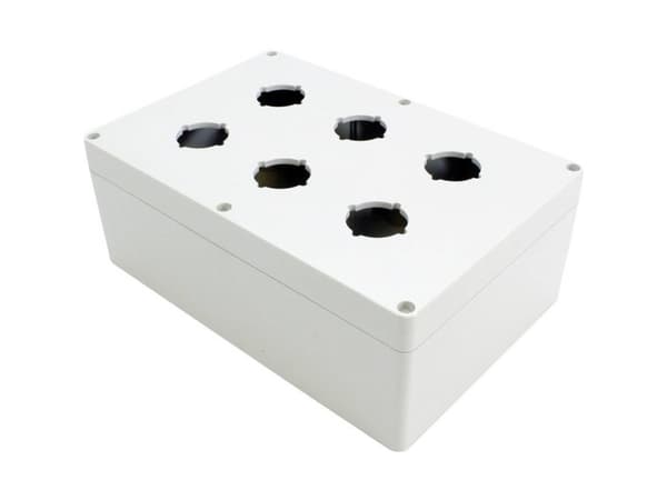 Hammond Electronics 1554PB6A Universalkabinet 240 x 160 x 90 Polykarbonat Grå 1 stk