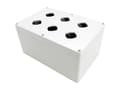 Pikkukuva 2 / 2: Hammond Electronics 1554PB6B Universalkabinet 240 x 160 x 120 Polykarbonat Grå 1 stk