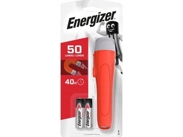Taskulamppu Energizer Magnet, LED, 2 AA-paristoa