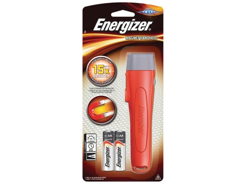 Lommelygte Energizer Magnet, LED, 2 AA batterier