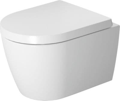 Duravit ME by Starck comp. væg - 370x480mm u/skyllerand skjult montering HygieneGlaze