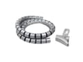 Miniatyrbild 4 av 5: LogiLink Cable Spiral Wrapping Band - Kabelhölje - 1.5 m - grå