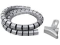 Miniatyrbild 5 av 5: LogiLink Cable Spiral Wrapping Band - Kabelhölje - 1.5 m - grå