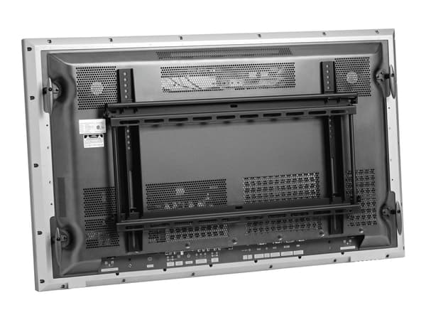 Ergotron Neo-Flex - Monteringssats (väggplatta, låsstång, 2 skenor) - fast, extra krävande arbetsuppgifter - för platt panel - svart - skärmstorlek: