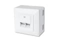 Pikkukuva 4 / 5: Digitus CAT 6, Cl. E, RJ-45, Valkoinen, Kiina