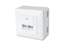Digitus CAT 6, Cl. E, RJ-45, Valkoinen, Kiina