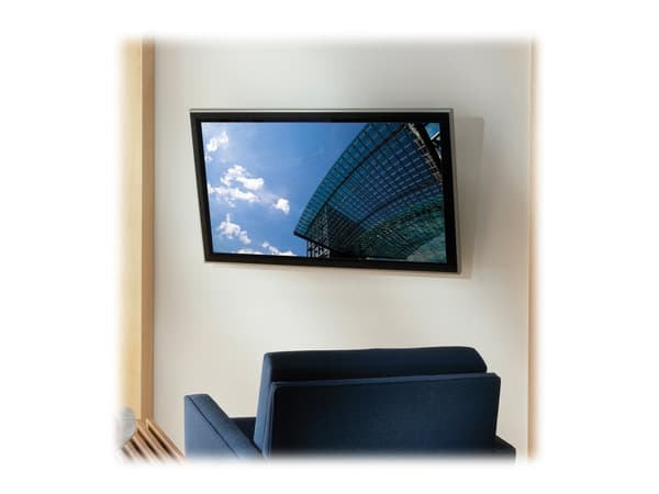 Ergotron Neo-Flex - Monteringssats (väggplatta, låsstång, 2 vippskenor) - ultraslitstark - för platt panel - svart - skärmstorlek: 37"-80"