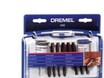 Dremel 688 - Tilbehørssett for roterende verktøy - 69 deler - for Dremel 3000, 4000, 4200, 7700, 8100, 8200