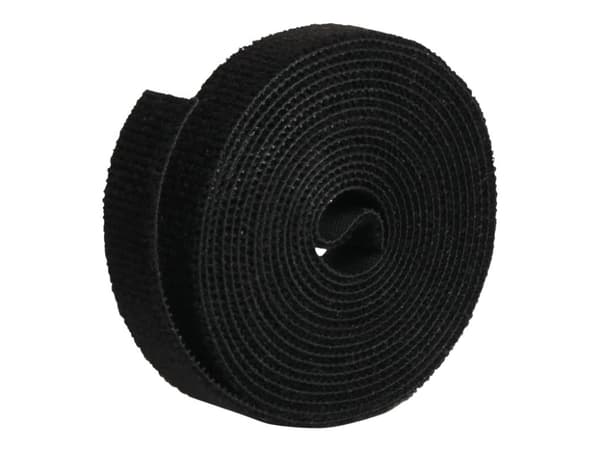 LTC ROLL STRAP - Kosketuskiinnitteinen hihna - musta