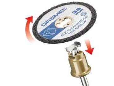 Dremel SC476 PLASTIKSKRÄDDAR 38MM 5 stycken
