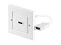Miniatyrbild 3 av 5: MicroConnect - Strömuttag - HDMI - vit