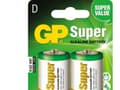 Pikkukuva 3 / 5: GP Batteries Super Alkaline D batteri, 13A/LR20, 2-pak