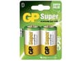 Pikkukuva 4 / 5: GP Batteries Super Alkaline D batteri, 13A/LR20, 2-pak