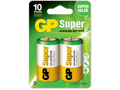 Pikkukuva 1 / 5: GP Batteries Super Alkaline D batteri, 13A/LR20, 2-pak