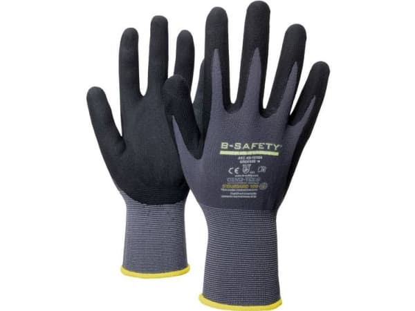 B-SAFETY ClassicLine Nitril HS-101004-10 Nitril Arbejdshandske Størrelse (handsker): 10 EN 388 CAT II 1 stk