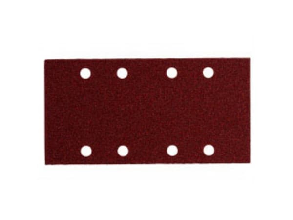 Metabo 625774000, Sandpapper, Röd, Rektangulär, 185 mm, 93 mm, 10 styck