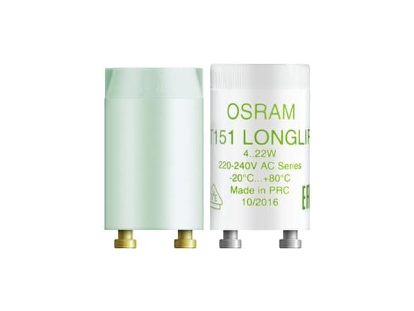 OSRAM LONGLIFE St 151 - Glødestarter (en pakke 2)