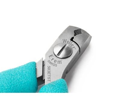 Weller 503ETST, Handdriven kabelavbitare, Blå, 9,8 mm, 0,8 mm, 111 mm, 68,3 g