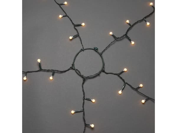 Konstsmide 6368-820, Garland, Metall, Plast, Grønn, 0,24 m