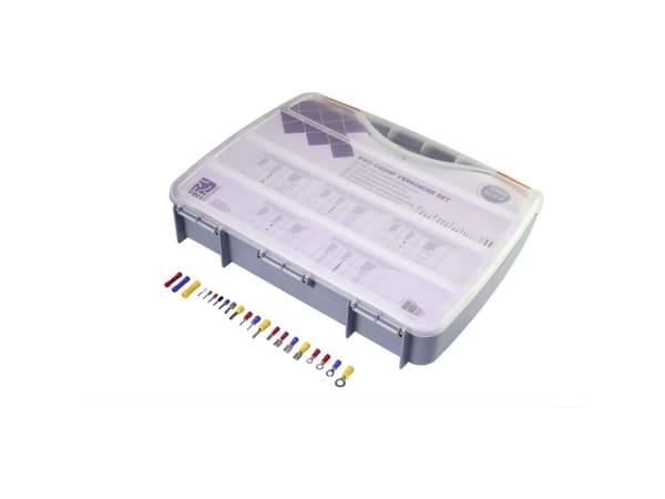 TRU COMPONENTS TC-6648520 Klemmeforbindelsesstykker-sortiment - 4300 stk