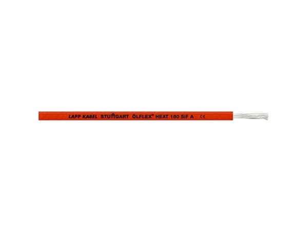 LAPP 1249548/100 Højtemperaturleder ÖLFLEX® HEAT 180 SiF A 1 x 6 mm² Blå 100 m