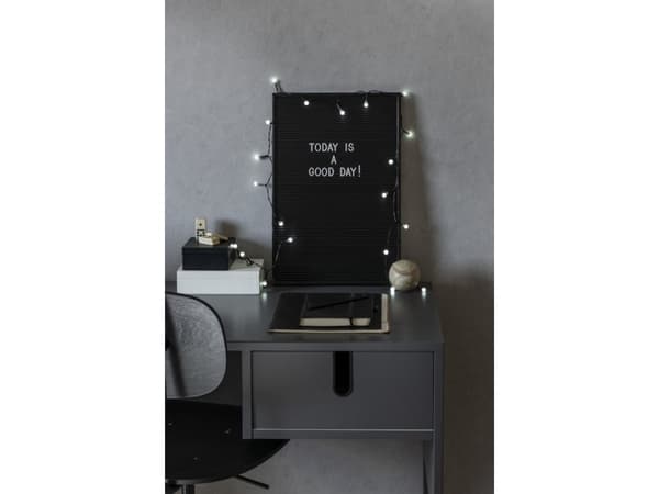Konstsmide 1492-207, Kjede, Sort, Plast, Polyvinylklorid (PVC), IP20, 6 timer, Sort