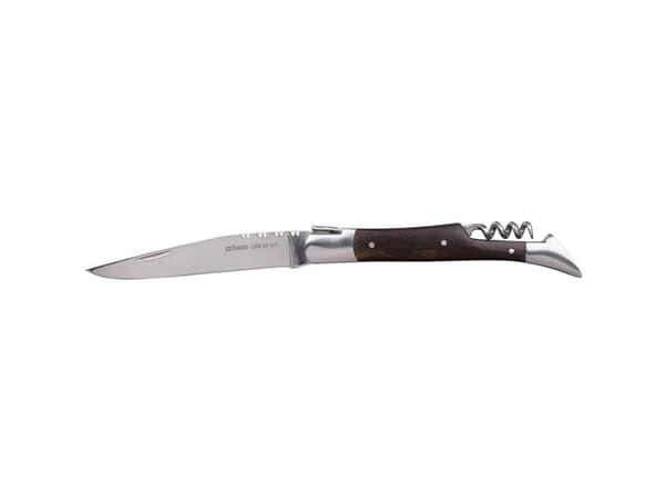 DÖRR LMK-94 208111 fällkniv med korkskruv Trä, rostfritt stål