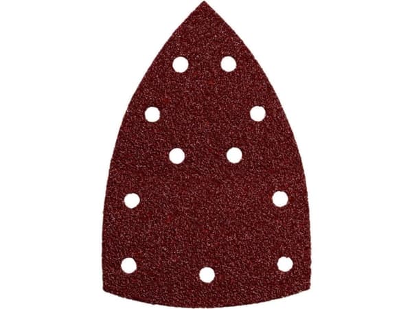 Metabo 625603000, Sandpapper, Metall, Polyester, Rostfritt stål, Stål, Trä, Brun, 100 mm, 150 mm, 10 styck