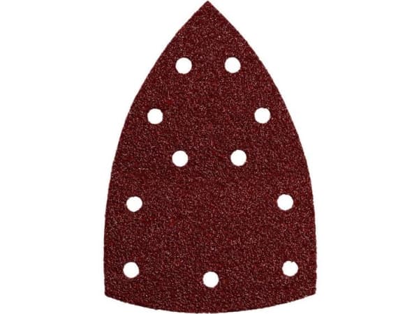 Metabo 625603000, Sandpapper, Metall, Polyester, Rostfritt stål, Stål, Trä, Brun, 100 mm, 150 mm, 10 styck