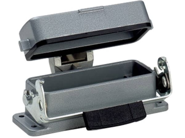 Lapp EPIC H-A 10 AD-LB, puristuspihdit, uppoasennettava, IP65, harmaa, alumiini