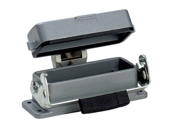 Lapp EPIC H-A 10 AD-LB, puristuspihdit, uppoasennettava, IP65, harmaa, alumiini