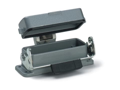 Lapp EPIC H-A 10 AD-LB, puristuspihdit, uppoasennettava, IP65, harmaa, alumiini