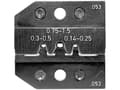 Miniatyrbilde 2 av 4: Rennsteig Werkzeuge 624 053 3 0 Krympeindsats Rullede forbindere 0.14 til 1.5 mm² Passer til mærke Rennsteig Werkzeuge PEW 12