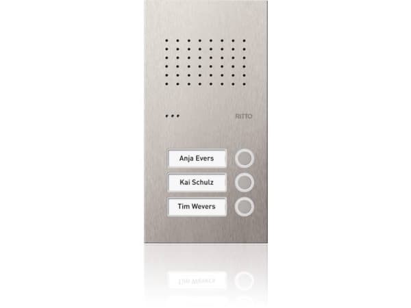 Schneider Electric GmbH dørstasjon Acero Pur rustfritt stål 3WE (RGE1810325)
