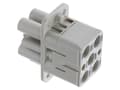 Pikkukuva 4 / 5: Harting 09 12 006 3141 Tilslutningsindsats Han® Q 4 + 2 + PE Crimp 1 stk