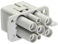 Pikkukuva 2 / 5: Harting 09 12 006 3141 Tilslutningsindsats Han® Q 4 + 2 + PE Crimp 1 stk