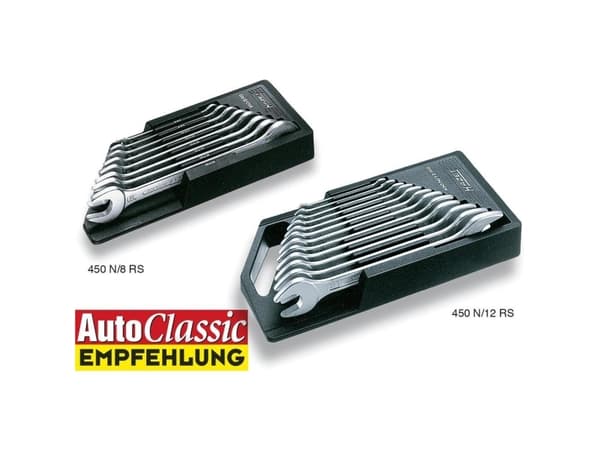 HAZET 450N/12NRS, Kromvanadiumstål, Kromfarget, 6x7,30x32 mm, 2,55 kg, 12 stykker