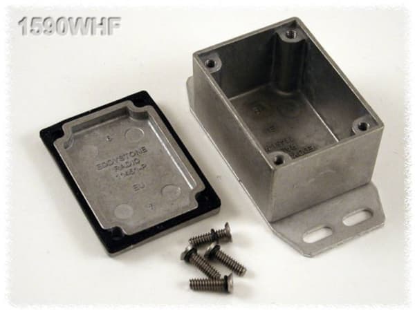 Hammond Electronics 1590WHF Universal-kaappi 52,5 x 38 x 31 Alumiini Luonnollinen 1 kpl