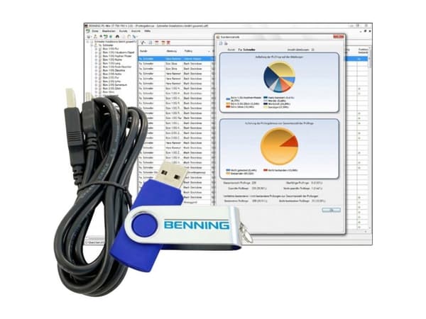 Benning 047002 Software BENNING PC-WIN ST 750-760 Software 1 stk
