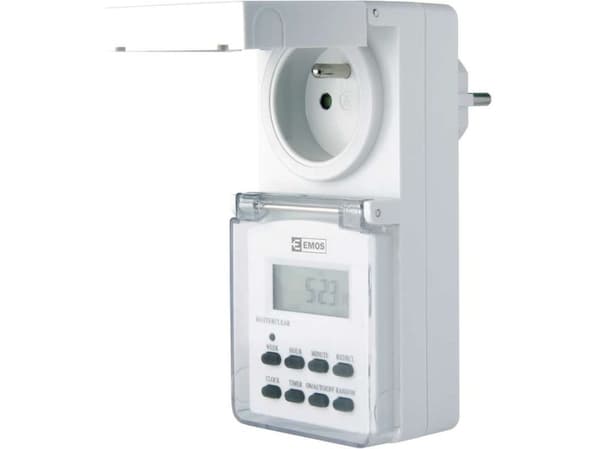 Emos Digital Timer Programmer TFE-5/EXTERNAL IP44 (P5507)