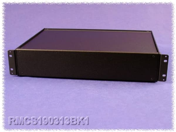 Hammond Electronics RMCS190713BK1 Yleiskaappi 432 x 330 x 154 Alumiini Musta 1 kpl